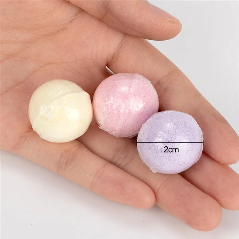 Bath  Pack Gift Set Bath Salt Balls Essential Oil Bath s for Moisturizing Skin Fizzy Spa Bath Bubble  Aromatic Odor