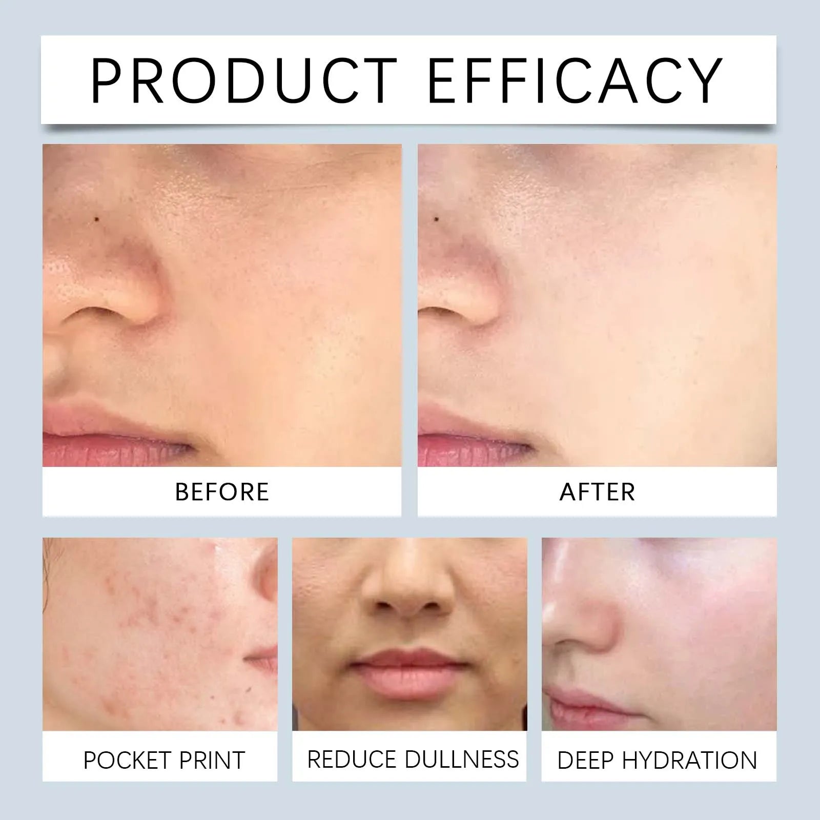 Gentle Exfoliating Toner for Face Hyaluronic Acid Moisturizing Softener Smooth Brightening Facial Toner Dry Sensitive Skin 100ml