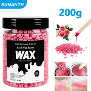200g/400g Canning Hard Wax Beans For Men And Women Body Hair Removal Depilatory Wax For Wax Heater Kit For Wax Heater Machine