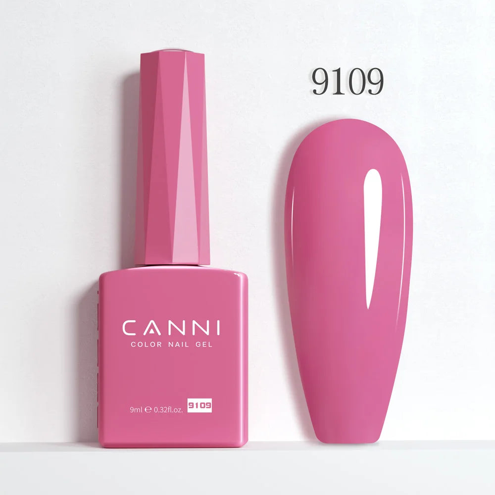 CANNI Nail Gel Polish HEMA FREE TPO FREE Summer Colors Semi Permanent Soak Off UV LED Self-leveling Great Coverage Gel Varnish