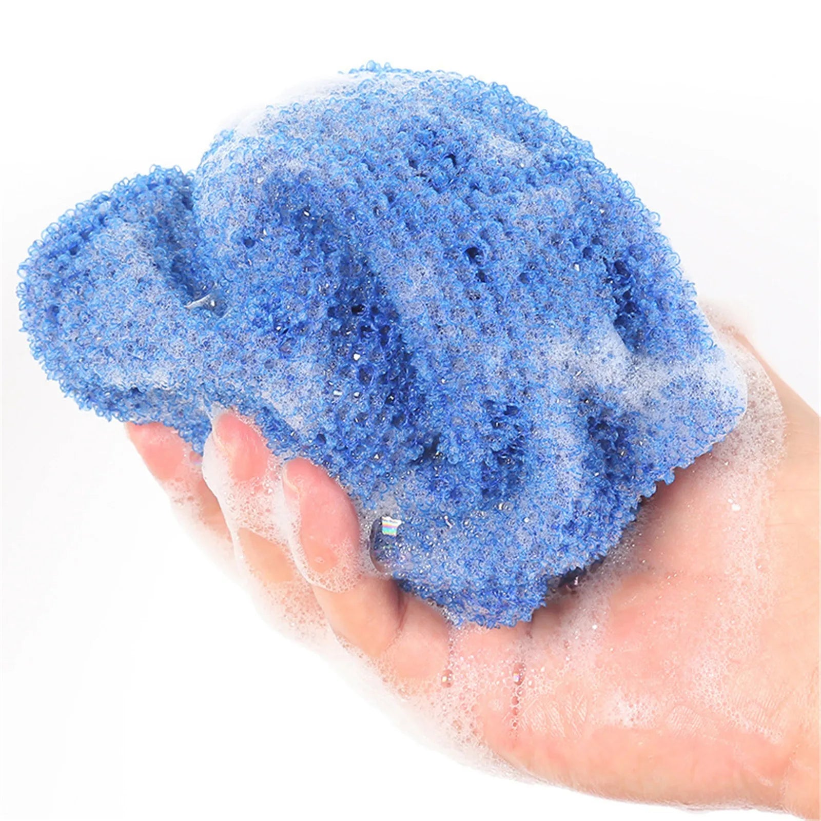 African Exfoliating Sponges Towel Mesh Bath Scrub Washcloth Double Side Wash Bath For Smooth Skin Back Shower Scrubb