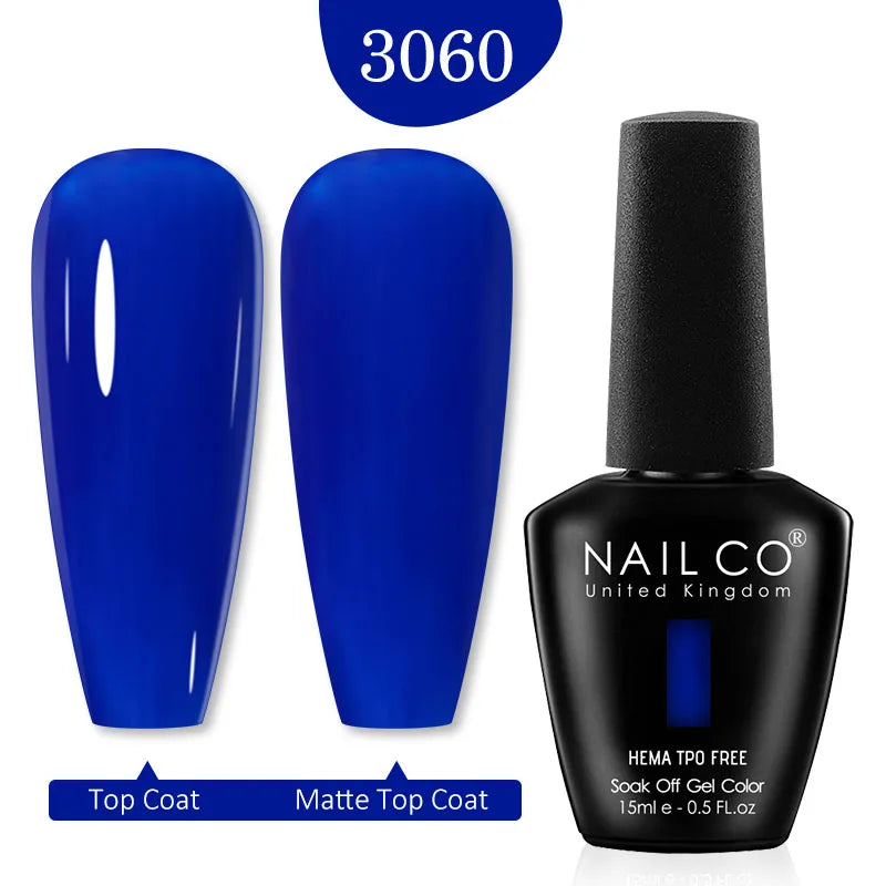 NailCO Pink Colors HEMA FREE Gel Nail Polish Nail Art Vernis Semi Permanent UV Lamp Gel Manicure for Nails Supplies Gel Polish