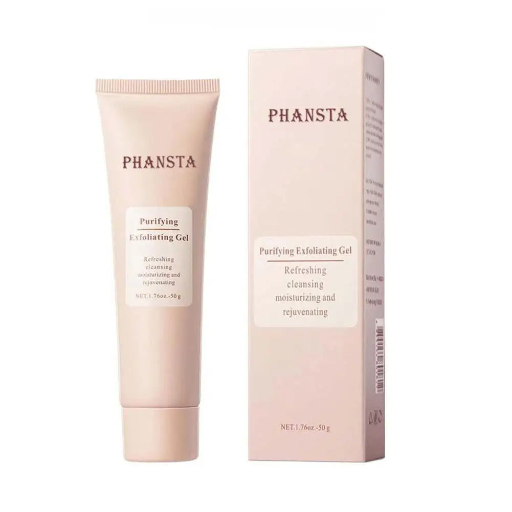 Purifying Exfoliating Gel Gentle Exfoliating Moisturizing Deep Cleaning Scrub Gel Smoothing Nourishing Skin Summer