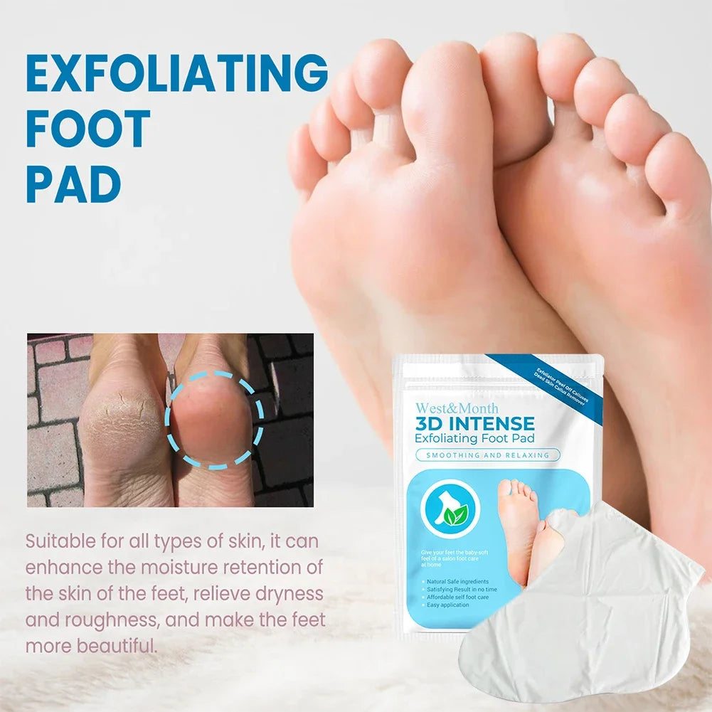 1-10 Pairs Exfoliating Callus Booties Feet Care Foot Mask Sheet Pack Nourish Smooth Moisturizing Foot Spa Skin Care for Feet