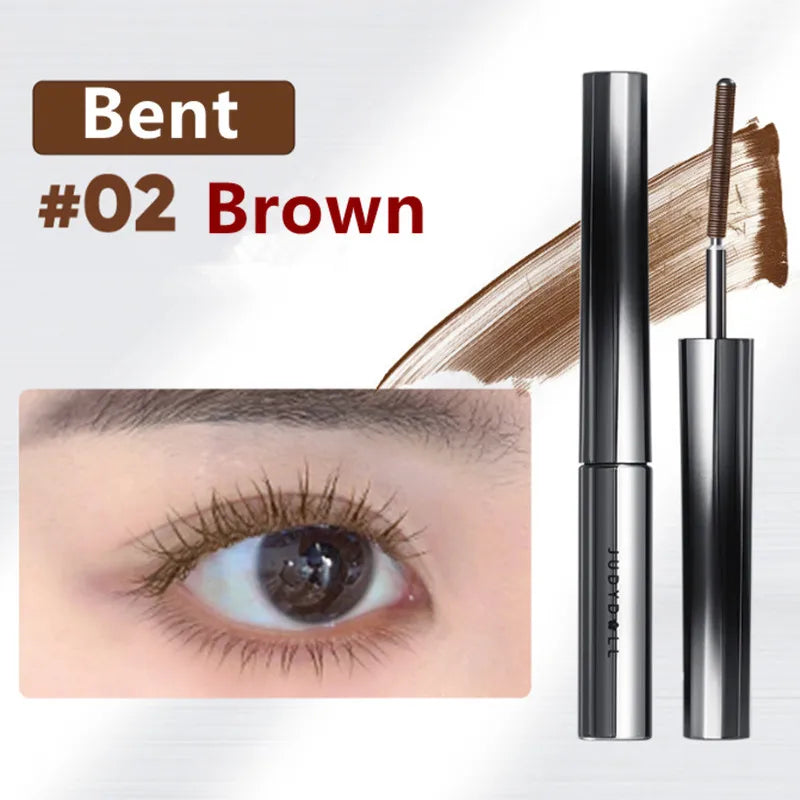 Judydoll Steel Tube Mascara Eyelash Primer Non-Smudge Waterproof Dense Curl Manga Eyes Lash Extension Enlarge Eyes Applicator