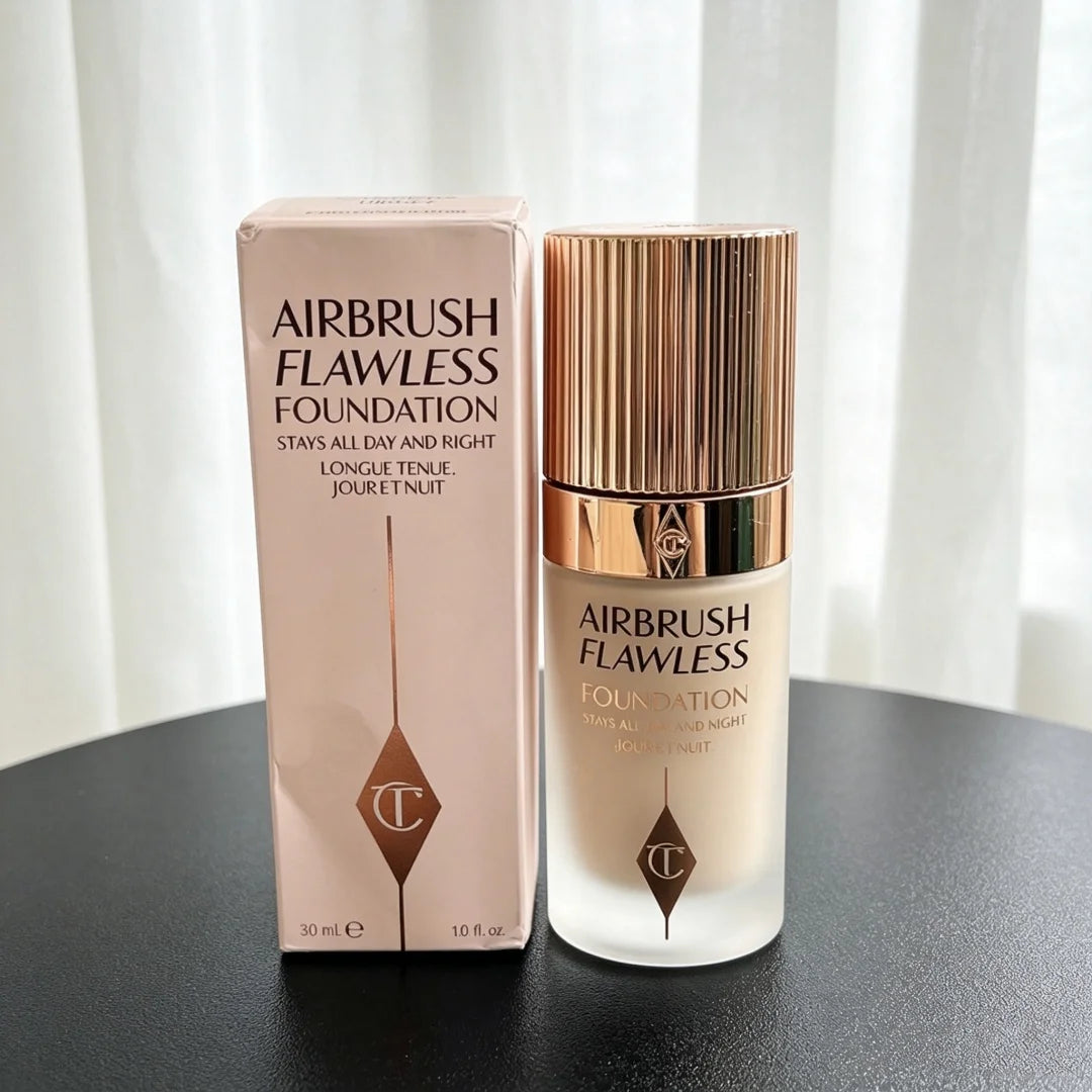 Charlotte Tilbury Liquid Foundation Liquid Setting Spray Silky Long-lasting Concealer Moisturizing Contour Enhancing Face Makeup