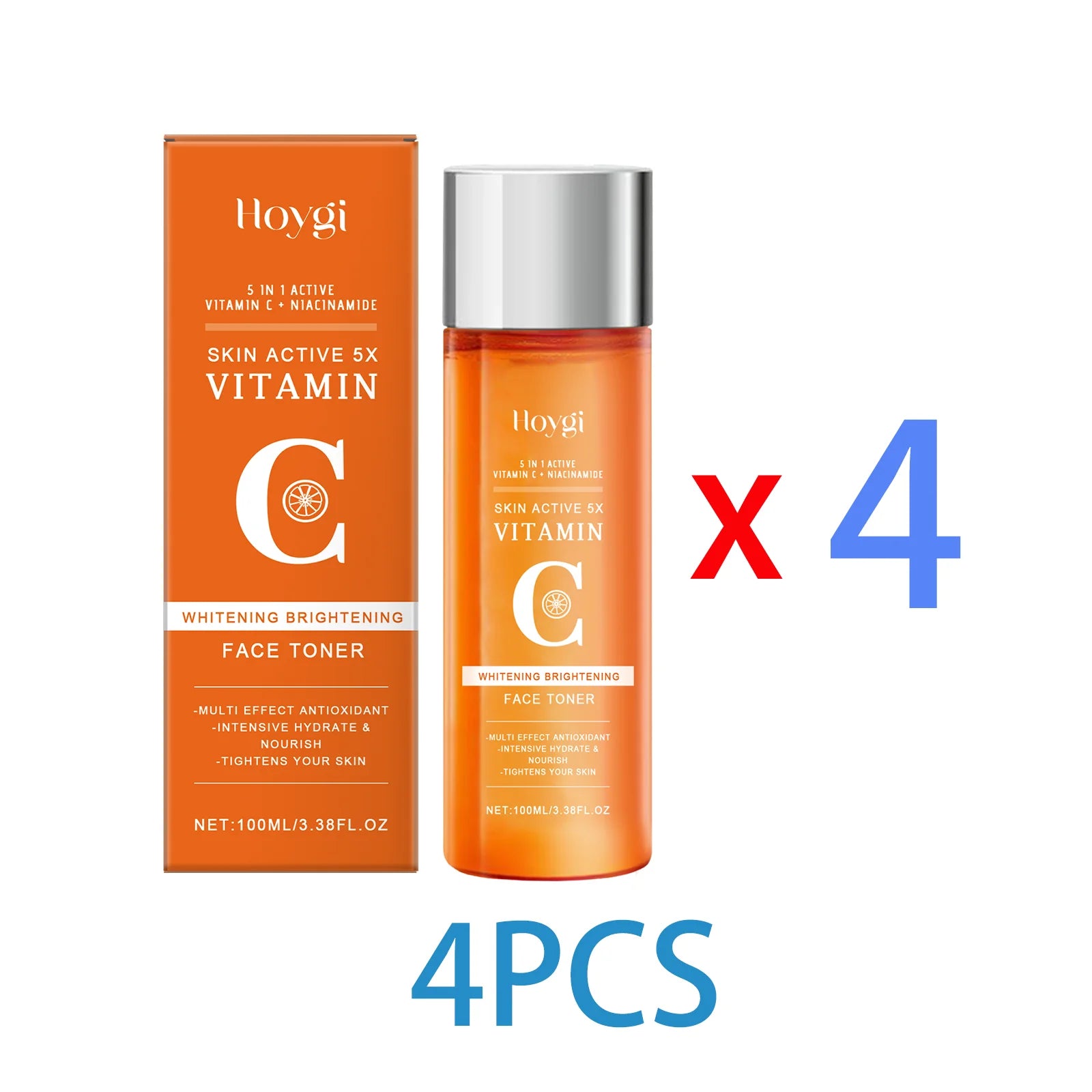 Vitamin C Brightening Toner for Face with Niacinamide Hydrating Facial Toner Dry Sensitive Skin Smooth Radiant Complexion 100ml