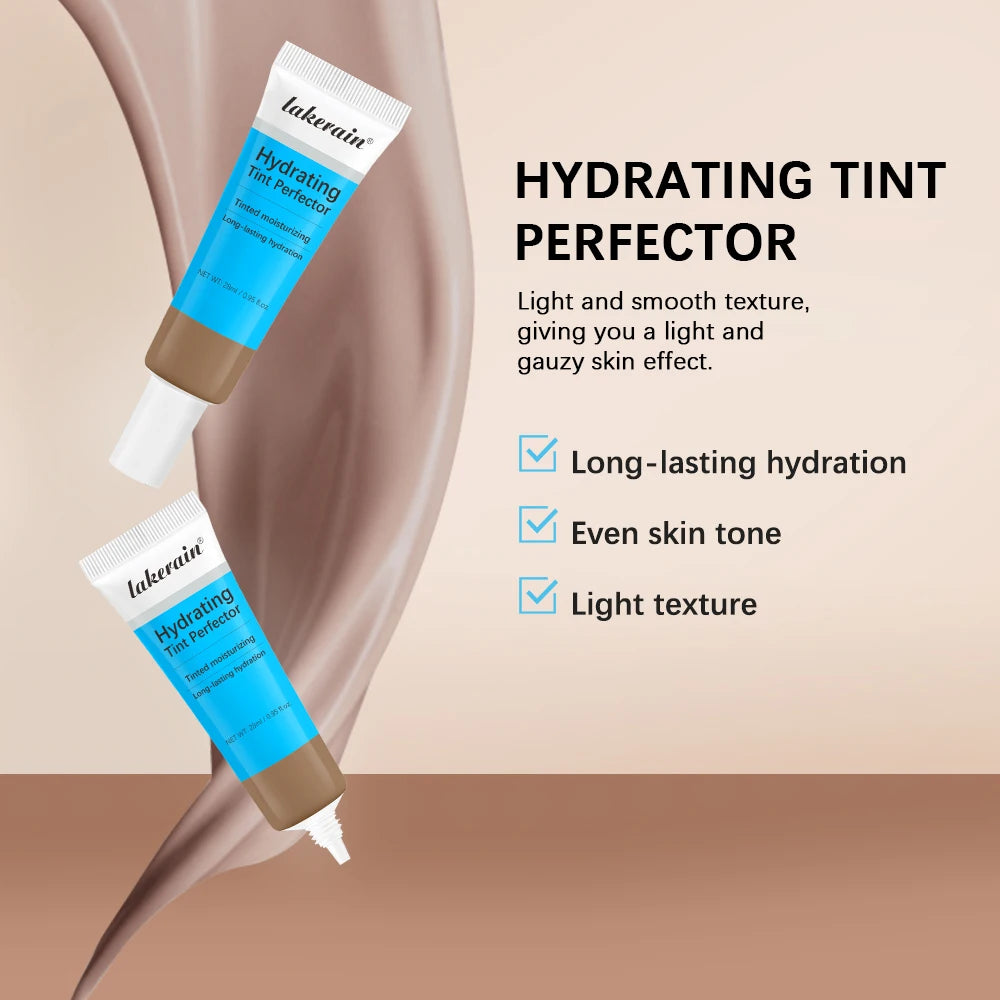 Long-Lasting Hydrating Tinted Moisturizer Spray for Face – Lightweight Moisturizing Mist for Fresh Bright Skin & Smooth Finish
