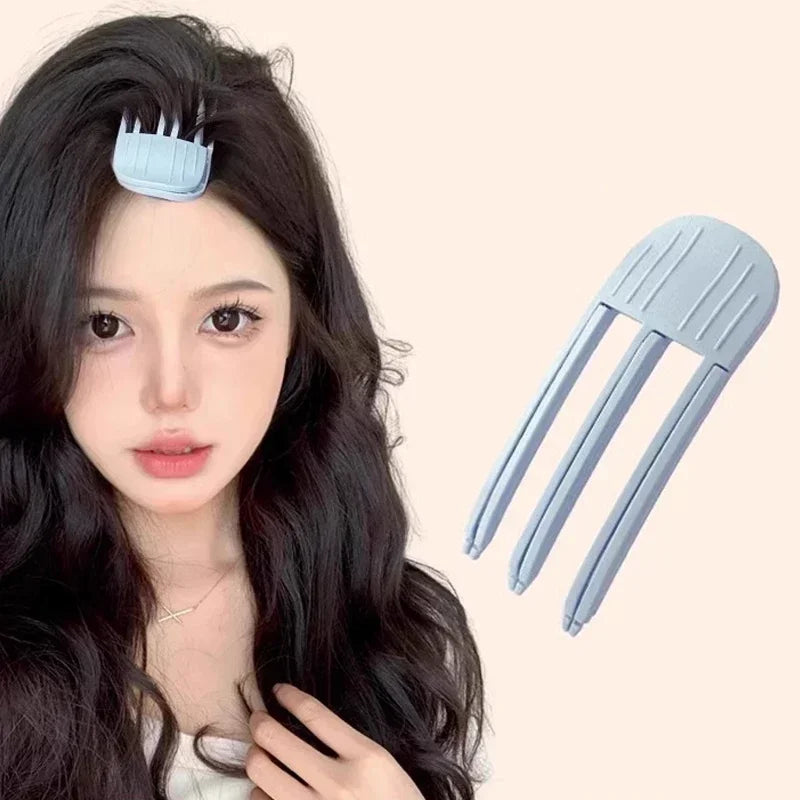 Fluffy Hairpin Curling Bangs Clips Hair Roots Volumizing Hair Clips Women Curling Fixed Shape Clips Fashion Volume Hair Roller