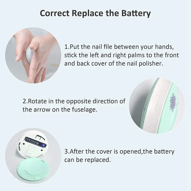 Electric Baby Nail Trimmer Kit Infant Manicure Set Kid Nail Polisher Baby Nail Clipper Cutter Scissors Hygiene Tool For Newborn