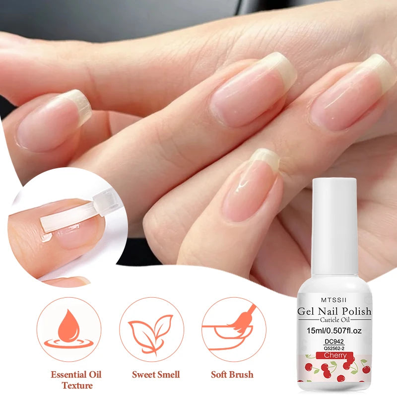8 Smells 15ml Cuticle Oil Nail Care Nutrition Nails Repair Manicure Revitalizer Oil Prevent Agnail Nail Polish Nail Treatment