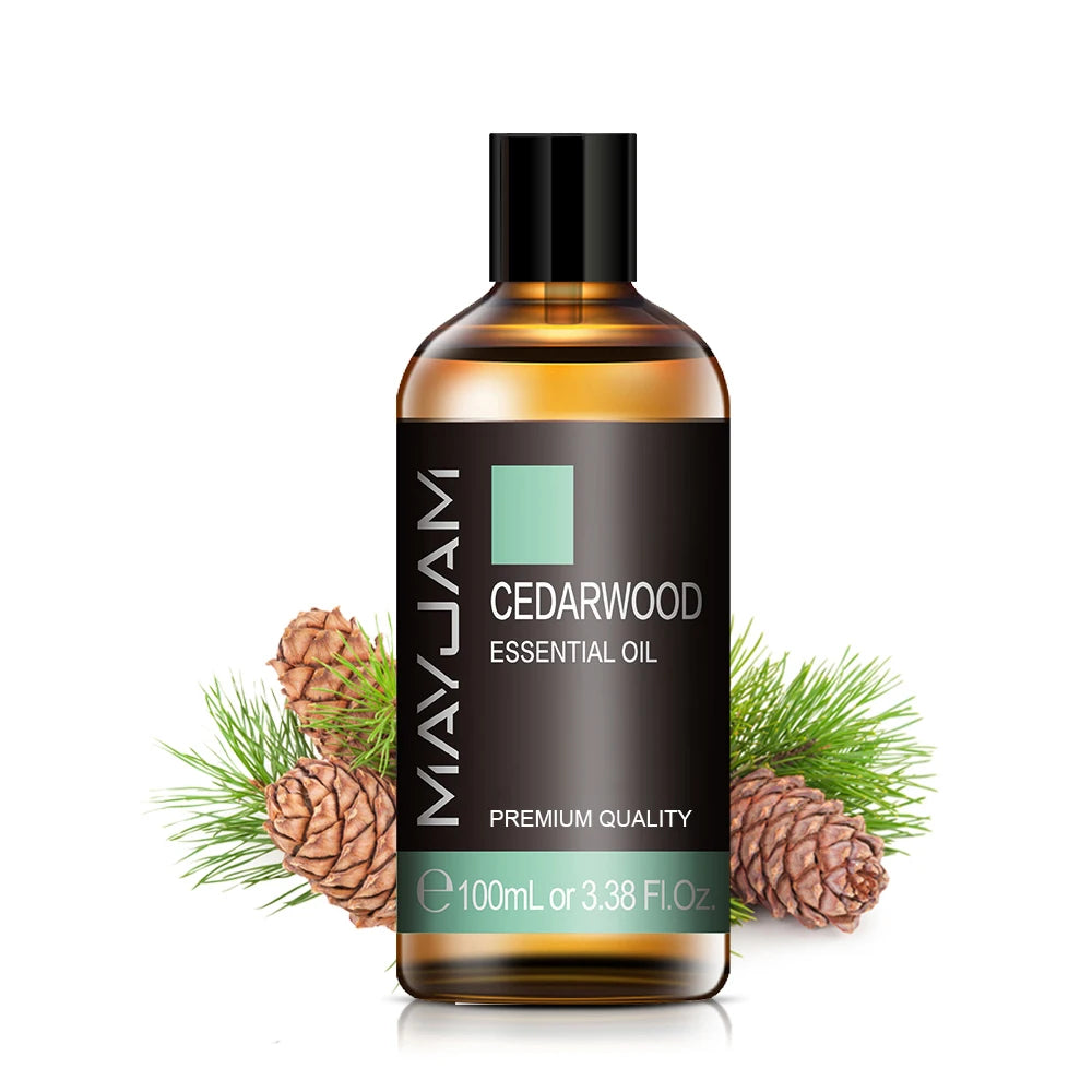 MAYJAM 100ML Pure Natural Aroma Essential Oil Patchouli Rosemary Peppermint Frankincense Sandalwood Cinnamon for Diffuser