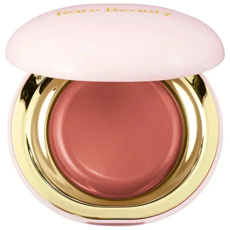 Rare Beauty Rose Neutral Mauve Blush Powder Portable Makeup Liquid Blush Moisturizing Dual-use Waterproof Lip Gloss Plump Smooth