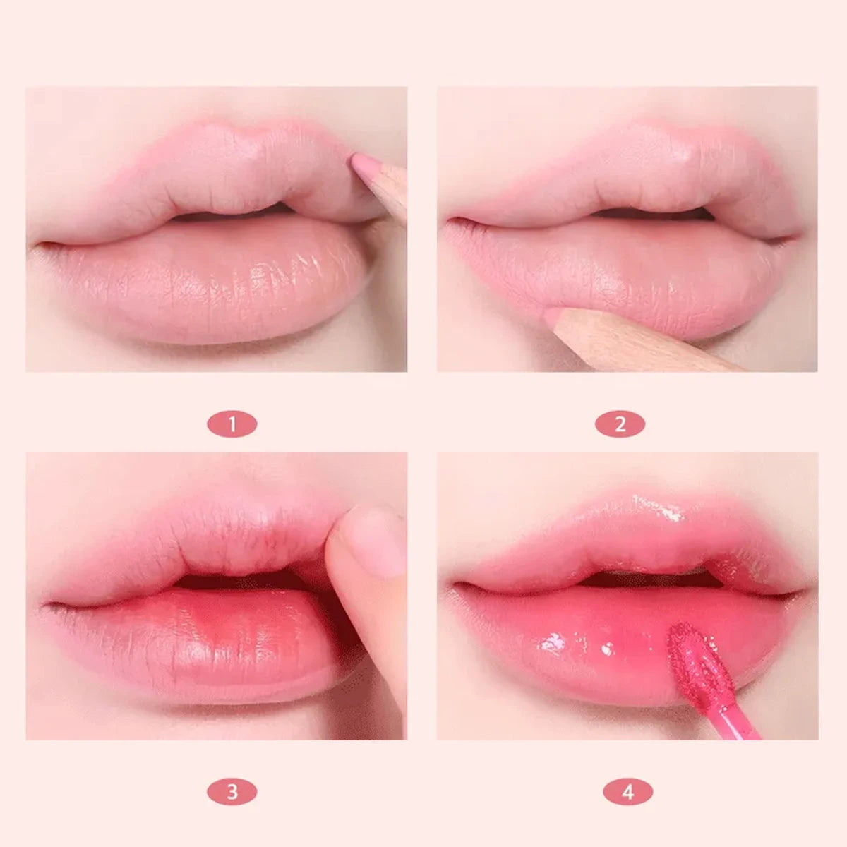Clio Velvet Lip Pencil 02&03,Matte Finish&Creamy Formula,Long-Lasting Color&Non-Drying,Lip Shaping,Korean Cosmetic,Korean Makeup