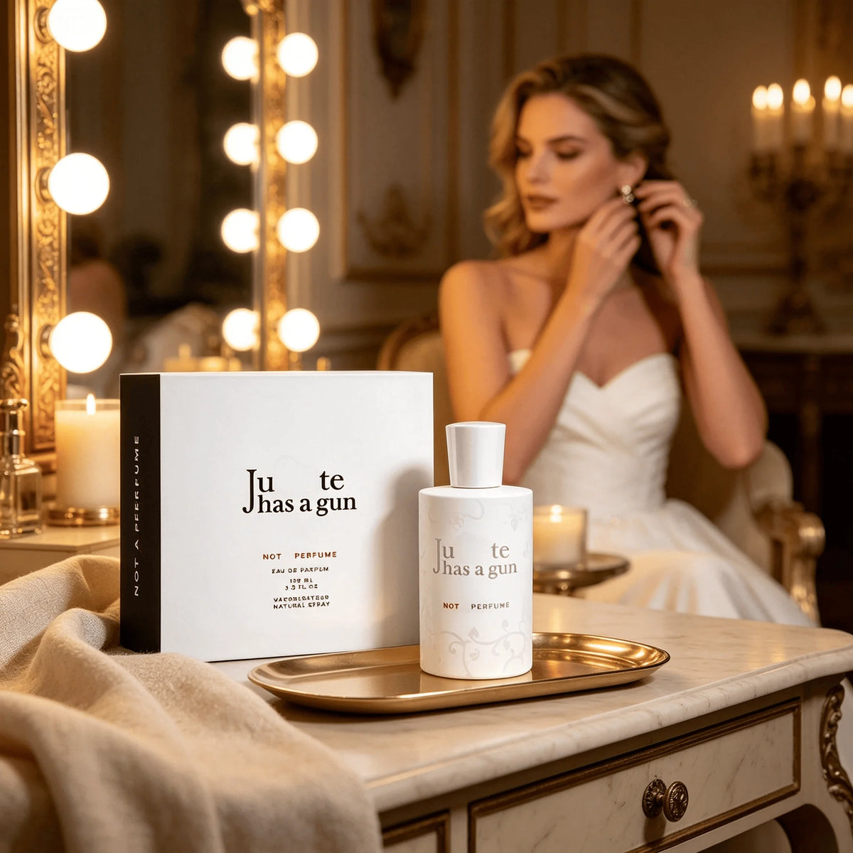 Jultte Hs A Gun Nt A Perme EDP Spray 3.3 OZ /100ml, Best‑Seller Unisex Musk Perfume, Clean Gender‑Neutral Scent, Long‑Lasting Premium Fragrance For Daily Wear