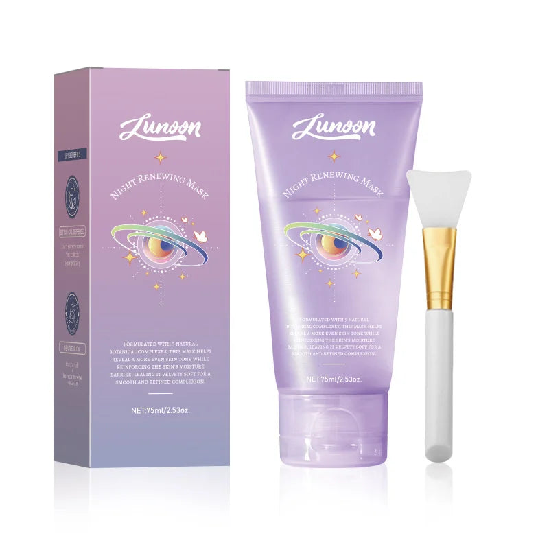 Overnight Collagen Firming Mask 75ml - Deep Moisturizing Pulling Formula for Smooth, Radiant Skin by Morning Wake-Up Glow.