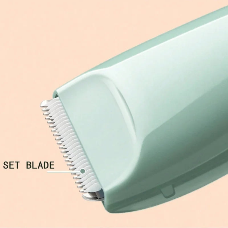 Children's Rechargeable Power Display Electric Clipper Universal Razor Electric Fader Can Be Washed for Babies Hair Clipper