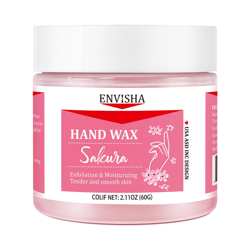 ENVISHA Beauty Health Skin Body Care Hand Mask Sakura Honey Deep Hydration Moisturizing Exfoliating Whitening Remove Dead Skin