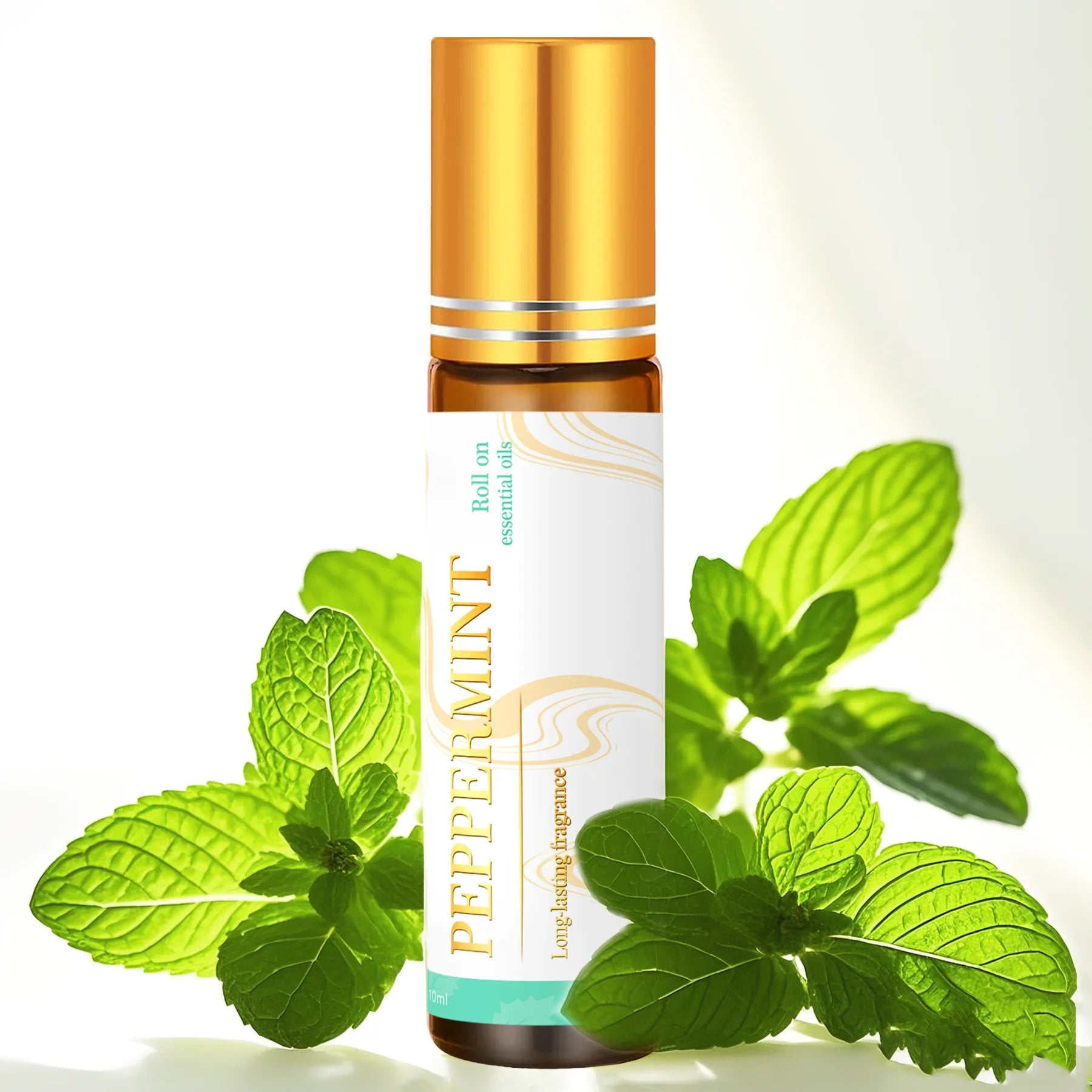 2PC/1PC 10ml Chocolate Musk Peppermint Roll On Essential Oils massage oil perfume body oil Gifts skincare Long lasting fragrance
