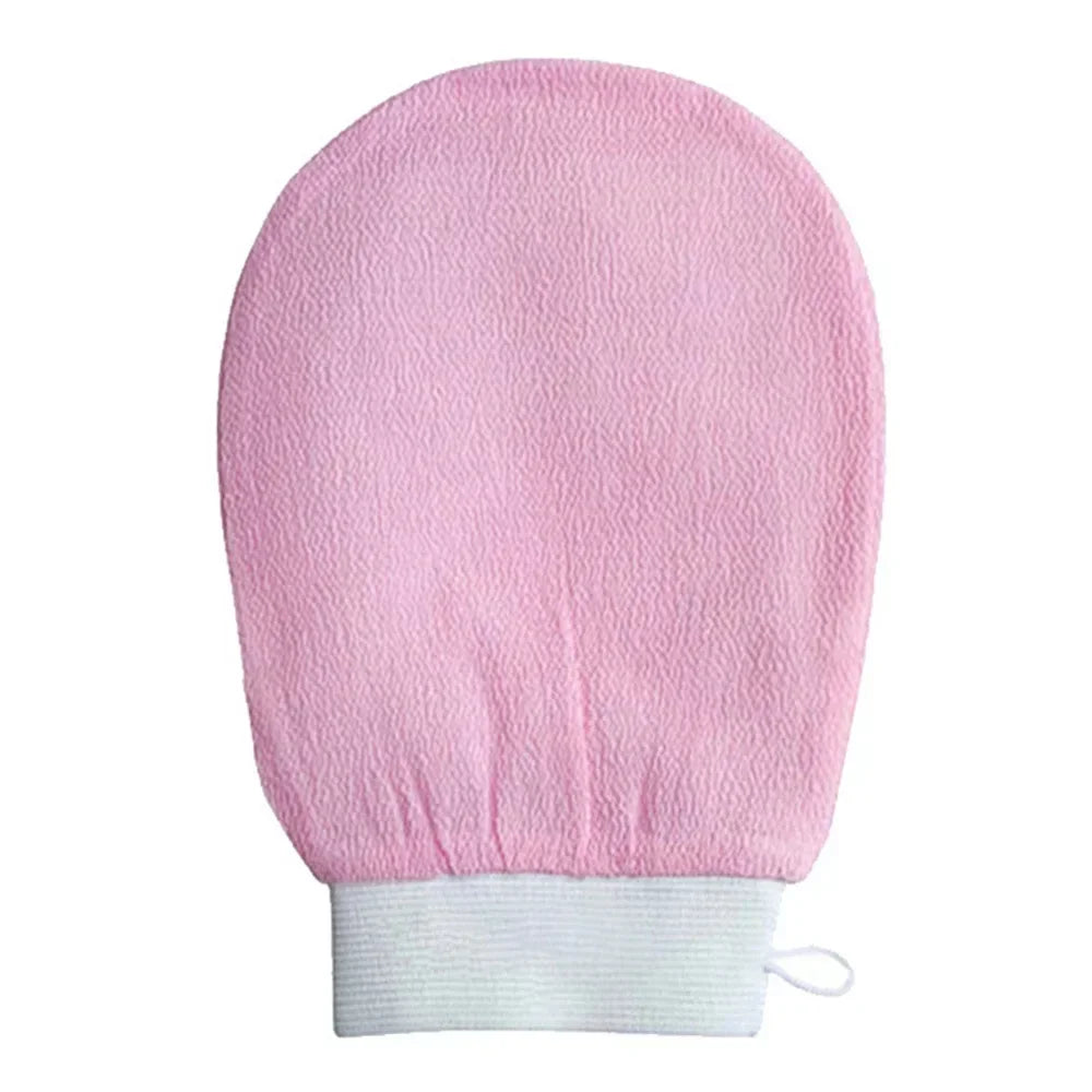 Black Bath Gloves Body Scrub Exfoliating Gloves Dead Skin Remover Shower Brush Facial Massage Deep Cleansing Towel Bathing Tool