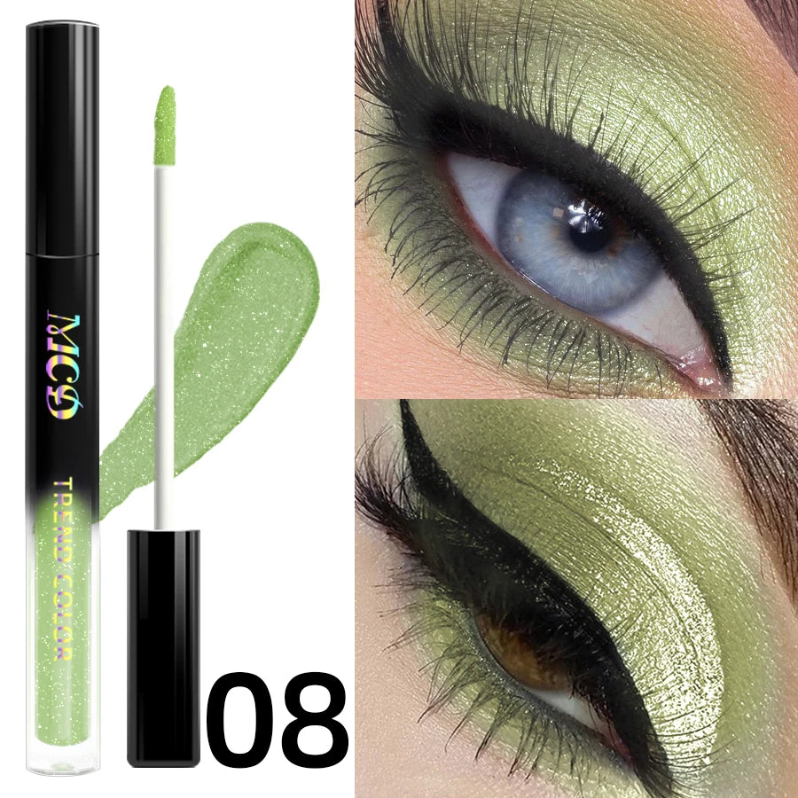 1PC Waterproof Liquid Eyeshadow Pen 13 Colors - High Shine  Long-Lasting & Smudge-Proof Makeup Gifts Looks glitter Eye Cosmetic