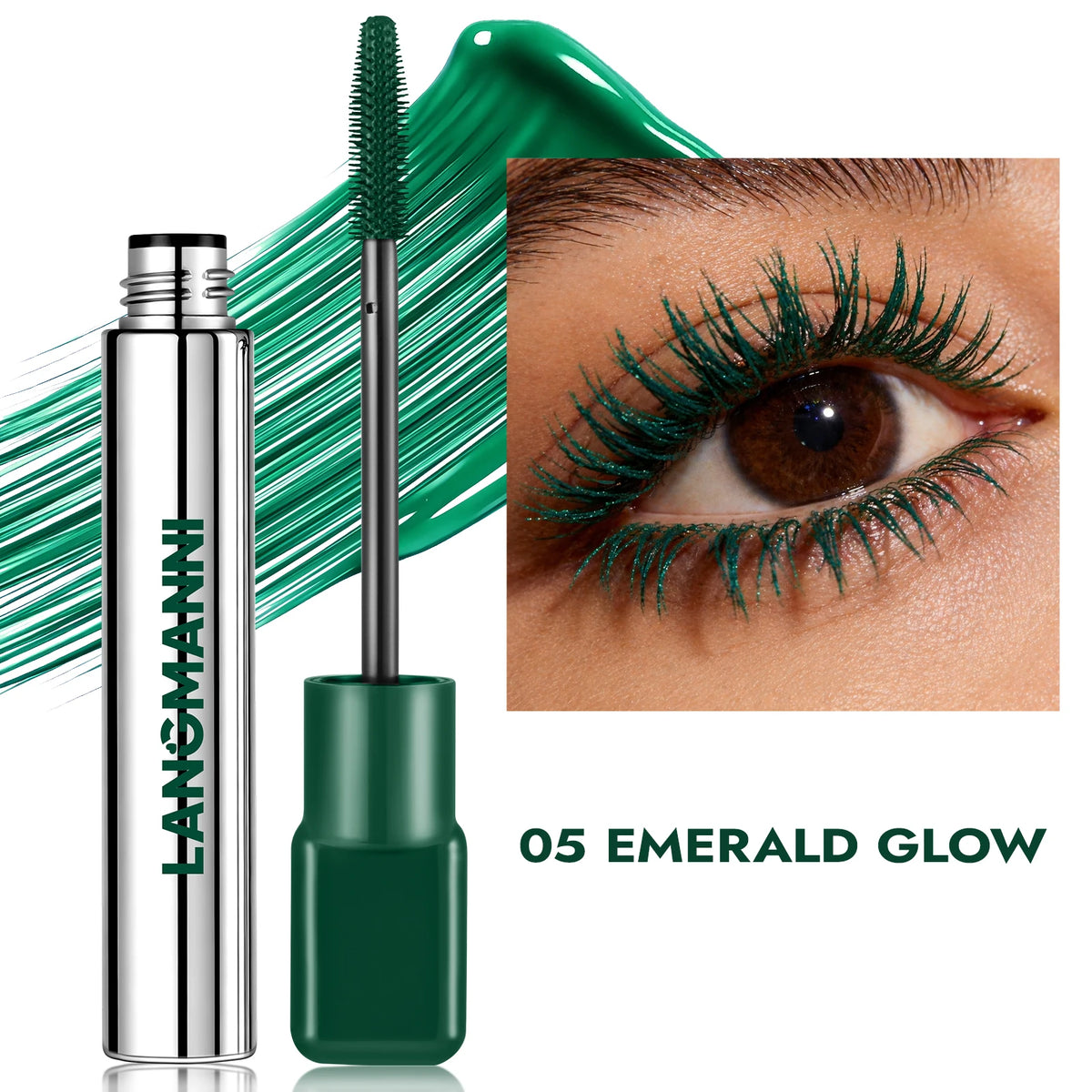 Colorful Mascara, Long, Curly, Long-Lasting, Set, Waterproof Mascara