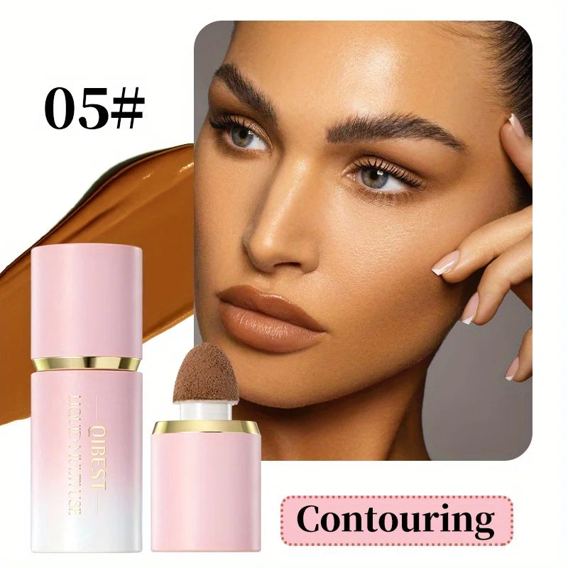 Easy to color and trim matte liquid blush naturally clear