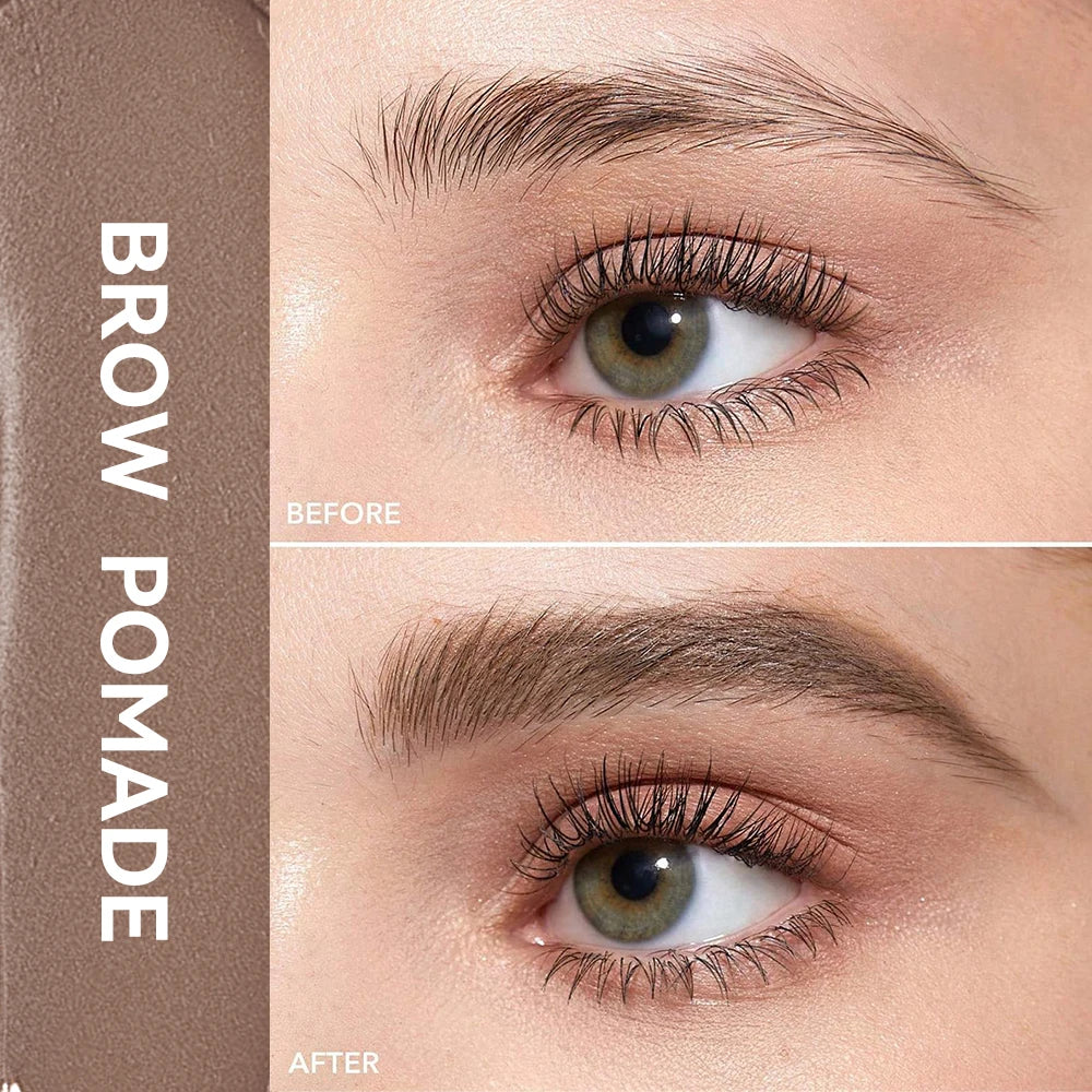 Wild Eyebrow Cream Smooth Styling Eyebrow Pomade Setting Eyebrow Wax Smudge Proof Eyebrow Dye Cream