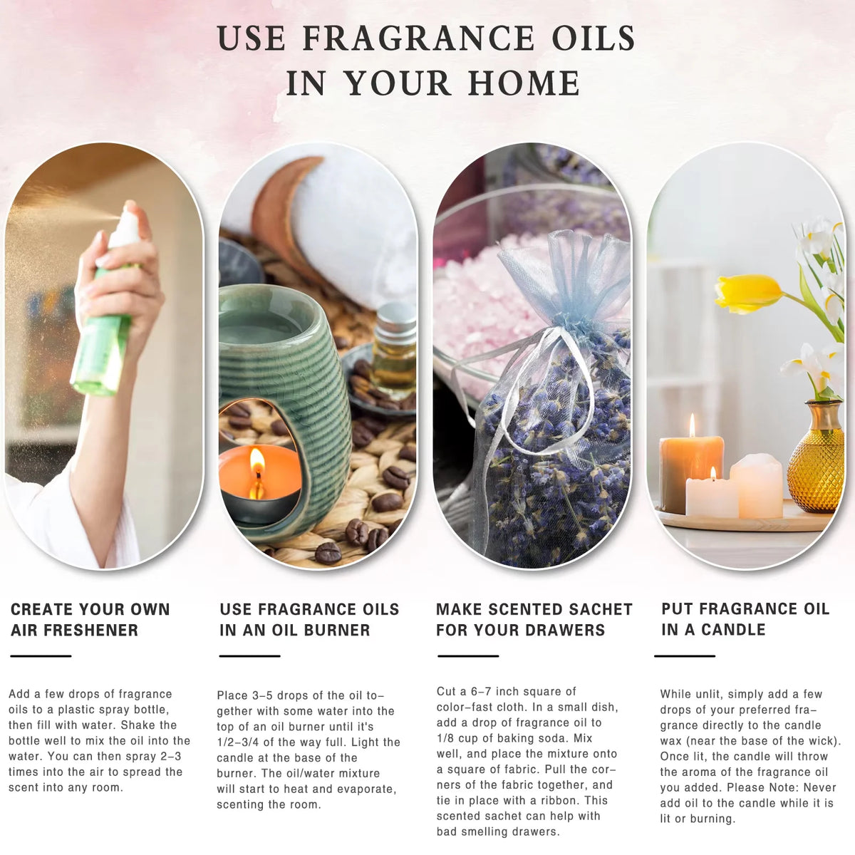 PHATOIL 10ml Fruit Fragrance Oil Strawberry Peach Angel Sea Breeze Coconut & Vanilla Bubble Gum Aromatherapy Fragrance Oils