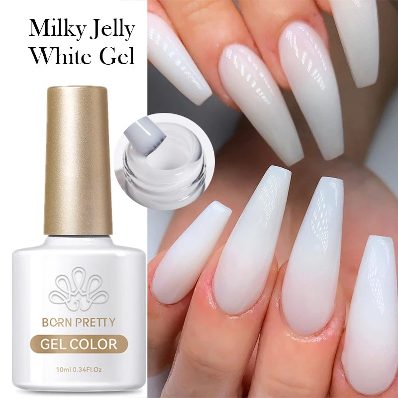 BORN PRETTY 10ml Cat Magnetic Gel Sparkling Ultra Gold Glitter Soak Off UV LED Gel Nail Art Varnish Manicure Valentine's Day