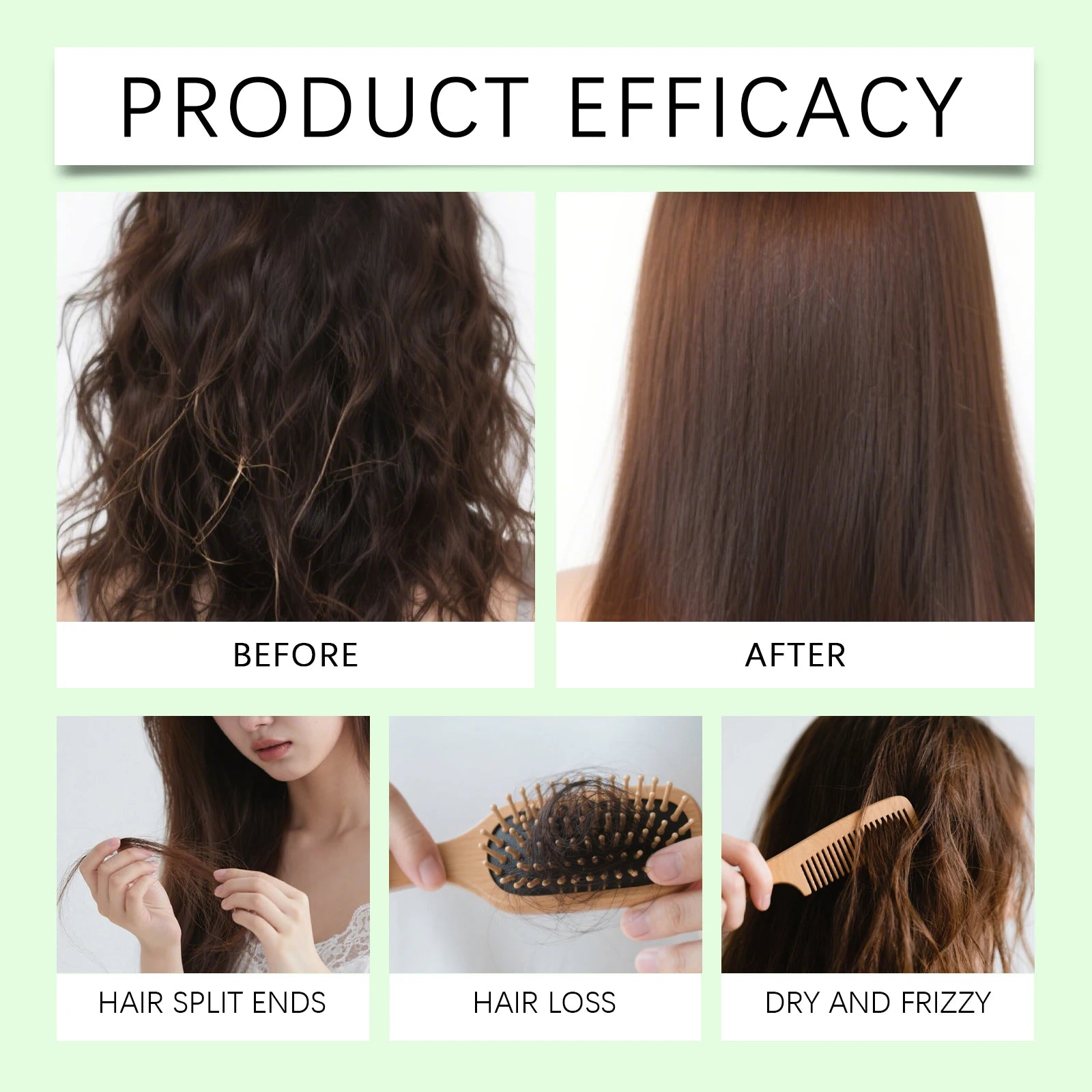 Rosemary Natural Shampoo Hair Thickness Loss Deep Nourishing Scalp Care Strengthen Repair Damaged Oil Control For Men Women