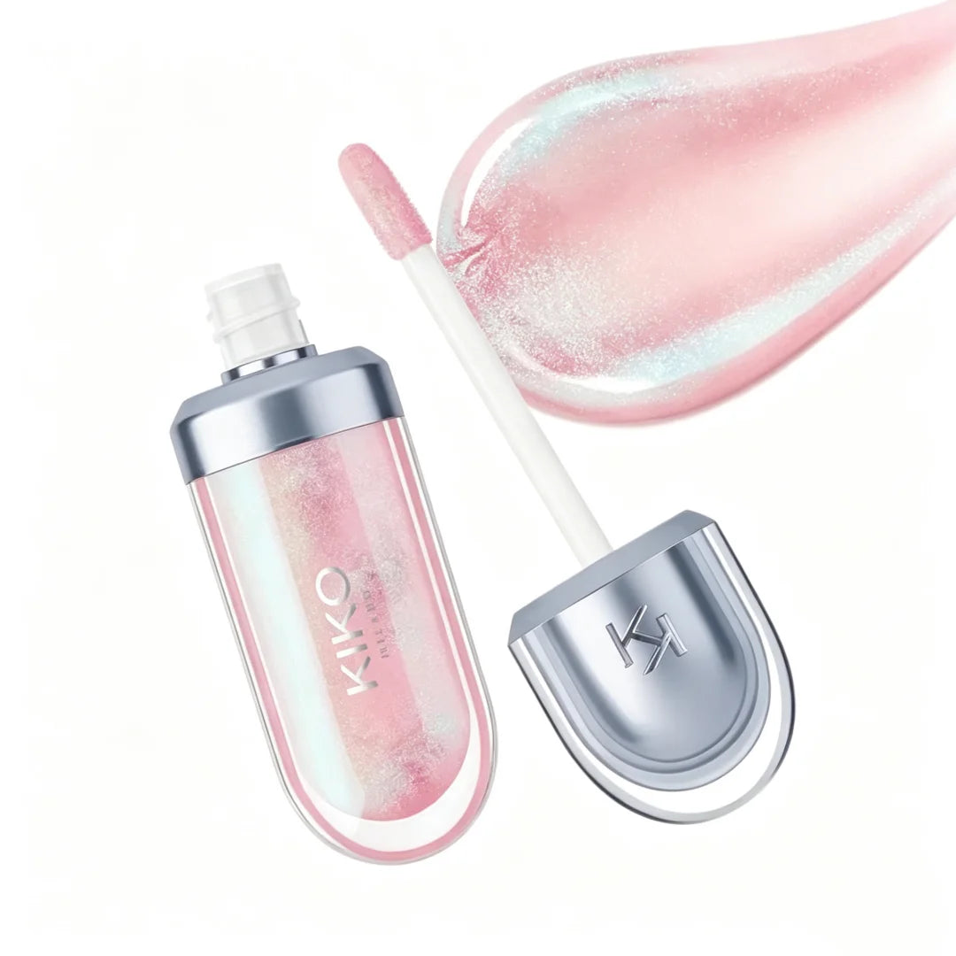 KIKO Milano 3D Hydra Lip Gloss – High Shine Hydrating Plumping Non-Sticky Moisturizing Waterproof And Long-Lasting Lip Makeup