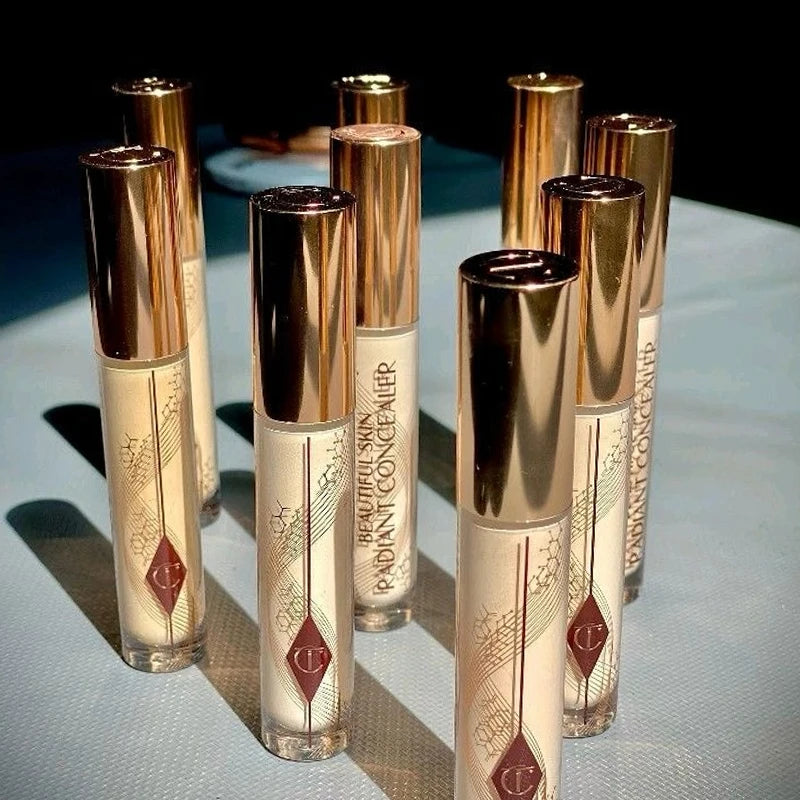 2026 CT Lip Gloss Collagen Lipstick Hydrating Soft Fluffy Head Blush Highlighter Concealer Eyeshadow Palette Fine Powder Texture