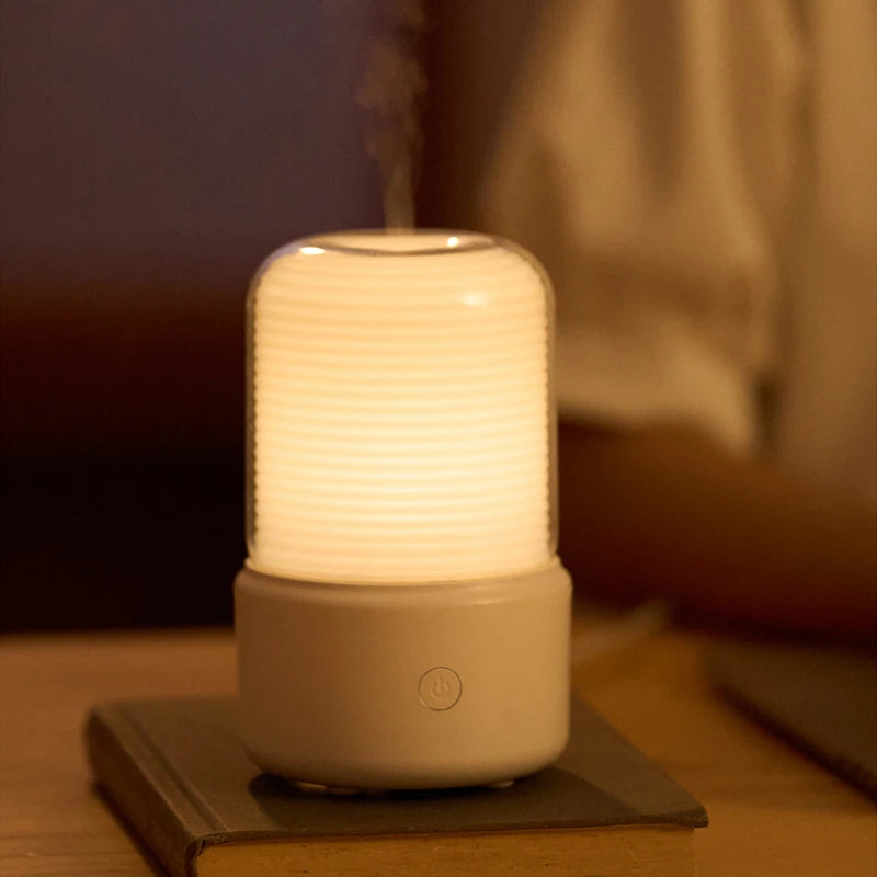 KINSCOTER Home Portable Aroma Diffuser USB Air Humidifier Essential Oil Night Light Cold Mist Maker Sprayer for Gift Bedroom