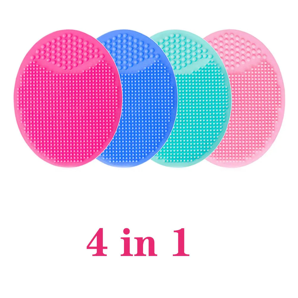 Baby Silicone Bath Brush Cradle Cap Scrubbers Exfoliating and Massaging Brush Scalp Care Scrubber for Hair Care And Body Care
