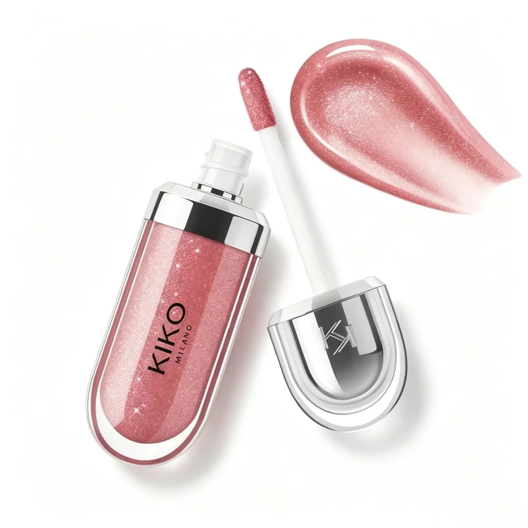 KIKO Milano 3D Hydra Lip Gloss – High Shine Hydrating Plumping Non-Sticky Moisturizing Waterproof And Long-Lasting Lip Makeup
