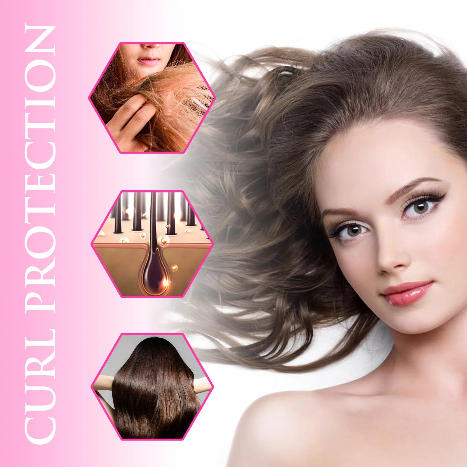 Vitamin Hair Growth Serum Capsule Deeply Moisturizing Reduce Loss Repair Damaged Improve Frizzy Scalp Treatment Hair Essence Oil
