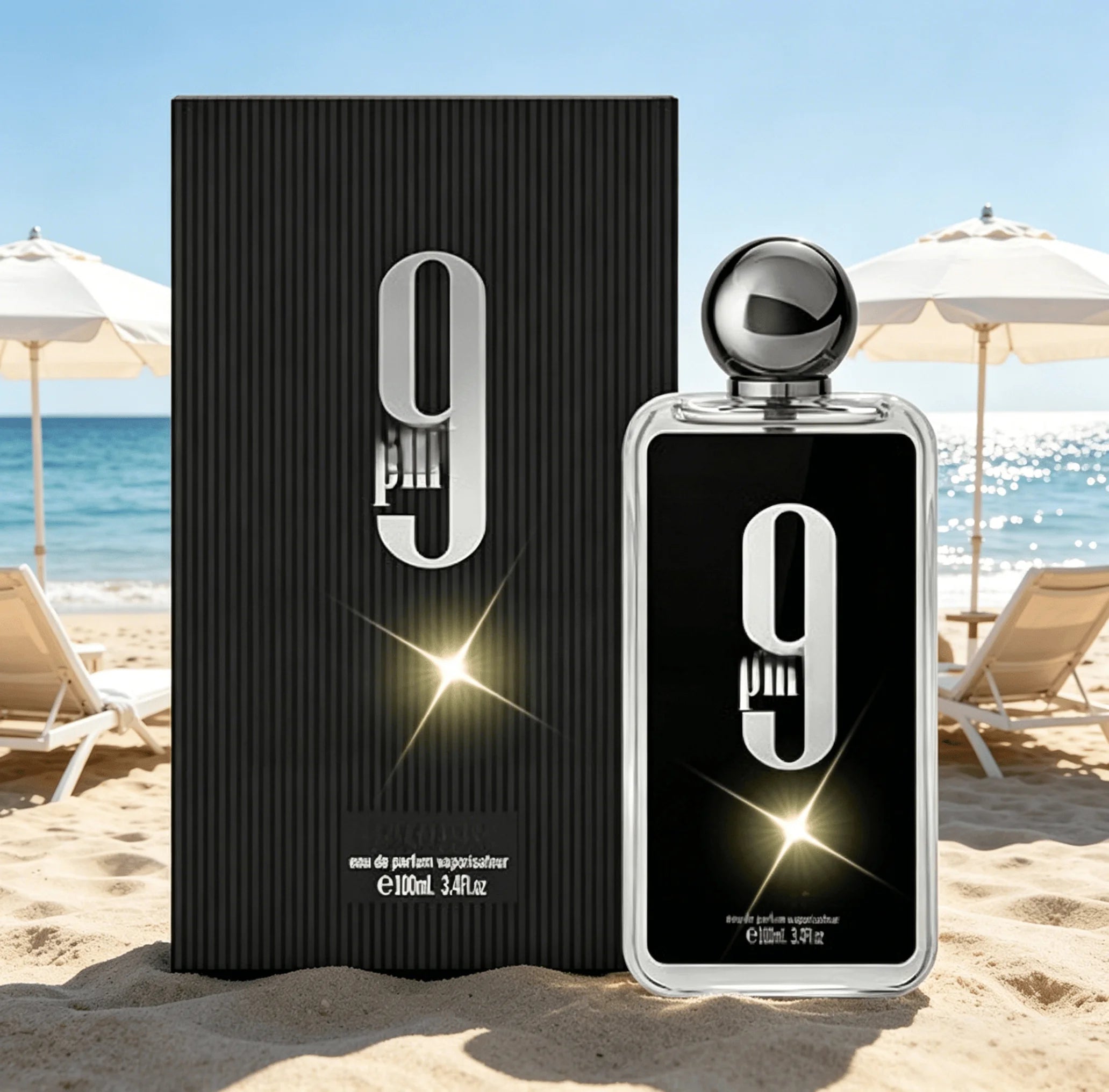 9PM Men's Perfume by Feronomas – 100ml Long-Lasting Gourmet Oriental EDP, The Ultimate Signature Scent