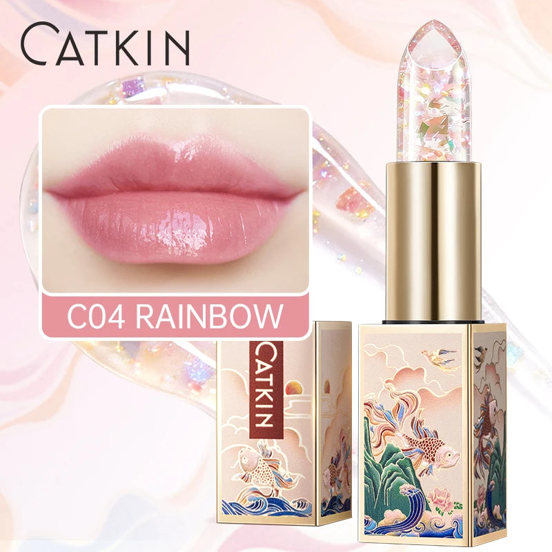 CATKIN Lipstick Colored Lip Balm Moisturizing Long Lasting Anti-Cracking  Repair Nourishing Hydrating  Lips Skin Care