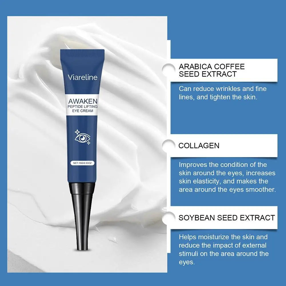 Men Eye Cream Collagen Cool Eye Cream Moisturizing Under Eye Cream For Dark Circles Puffiness Fine Lines Eye Care