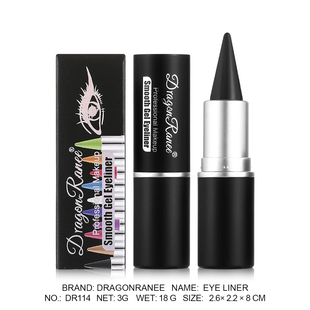 Colored Eyeliner Is Waterproof and Sweat-Proof, Does Not Smudge, Easy for Beginners to Use, Green, Purple, Black, Long-Lasting, Does Not Come Off, Eyeliner Pen for Festival Performance Makeup