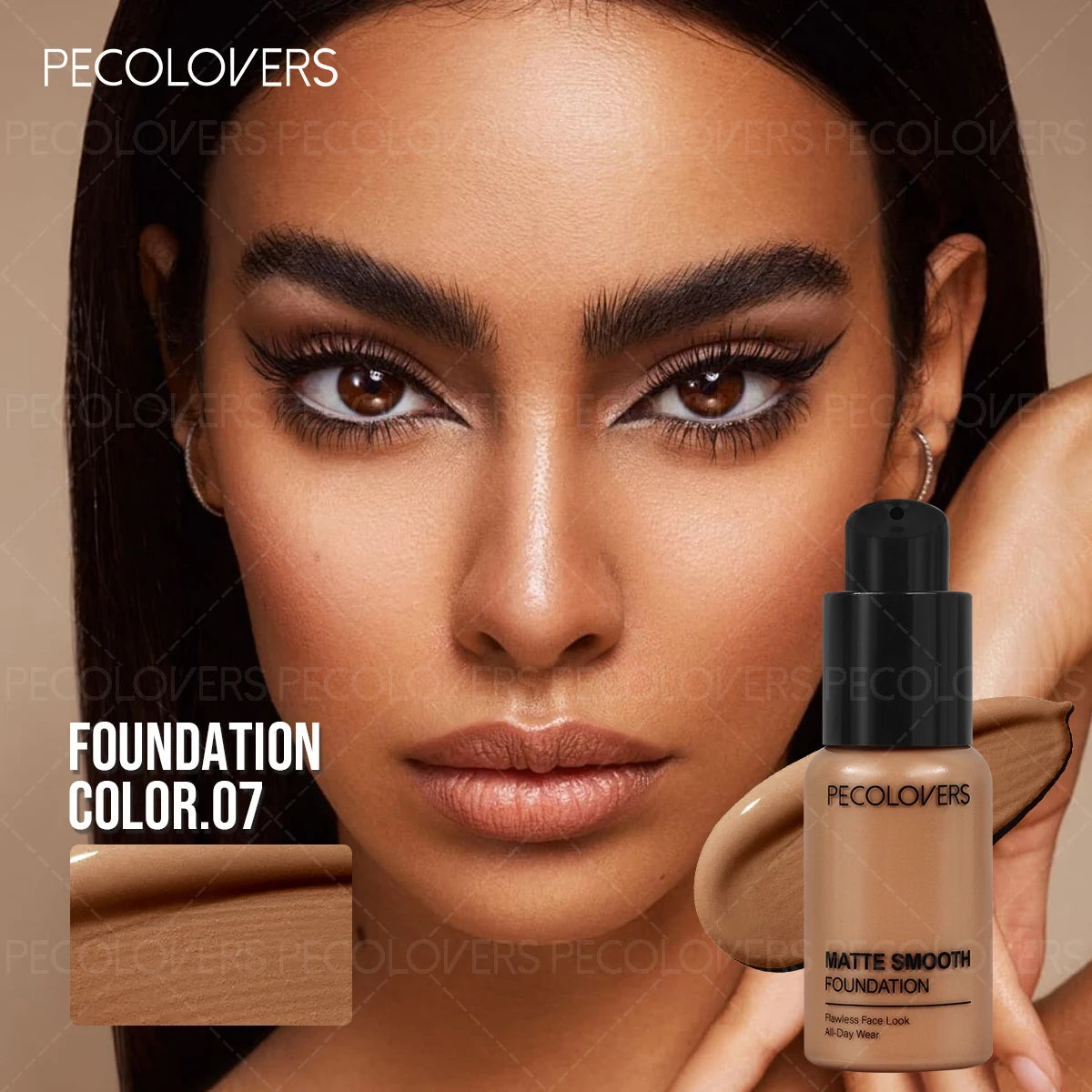 1PC Soft Full Coverage Foundation, Covers Dark Circles, Spots, Acne Marks, Tear Gap, Contouring Powder, Long-Lasting, Non- Cakey, No Makeup Removal, Body Concealer for All Skin