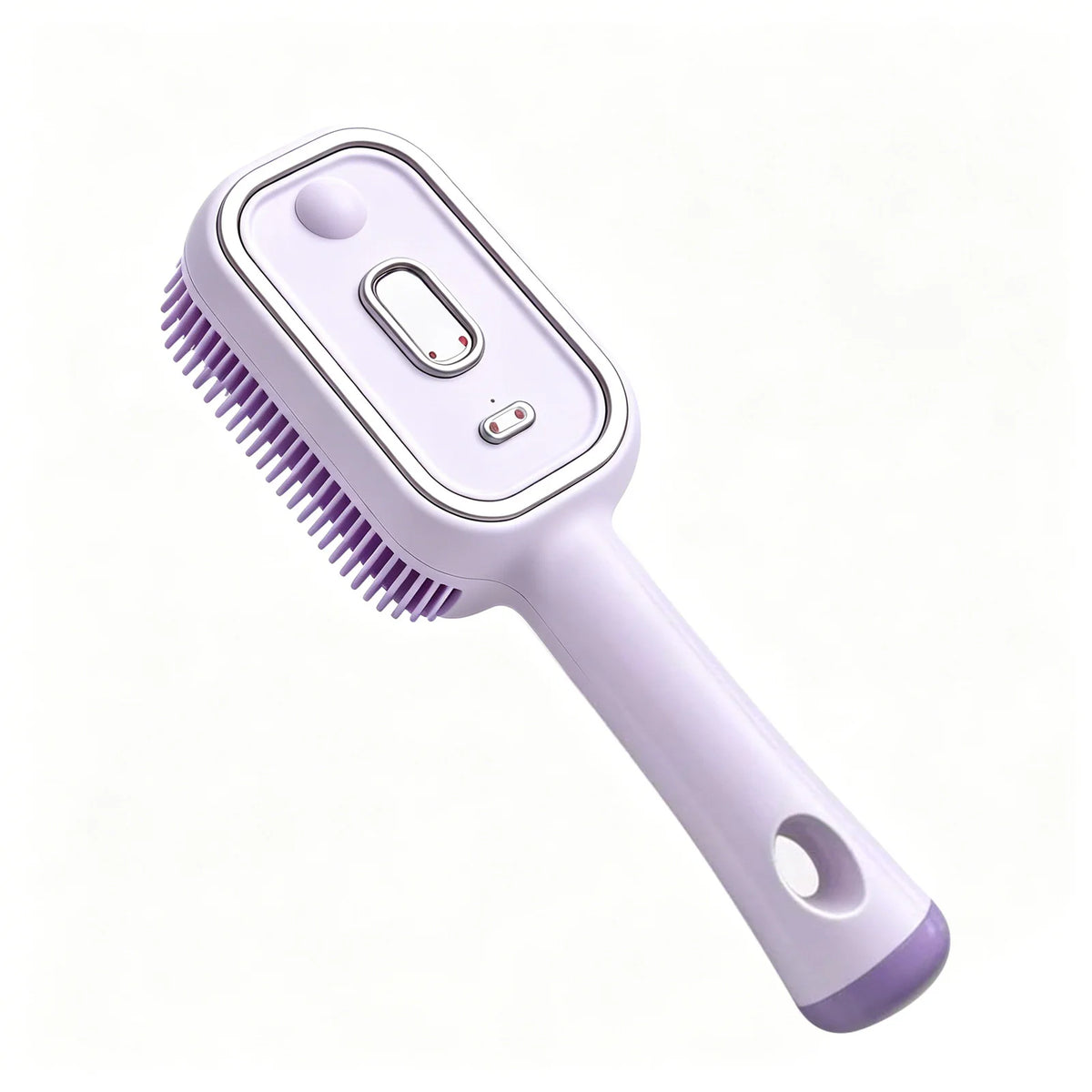 Electric Spray Hair Brush 2-In-1 Misting Hair Brush with Water Spray Reduce Frizz Anti-Static Retractable Steam Massage Comb