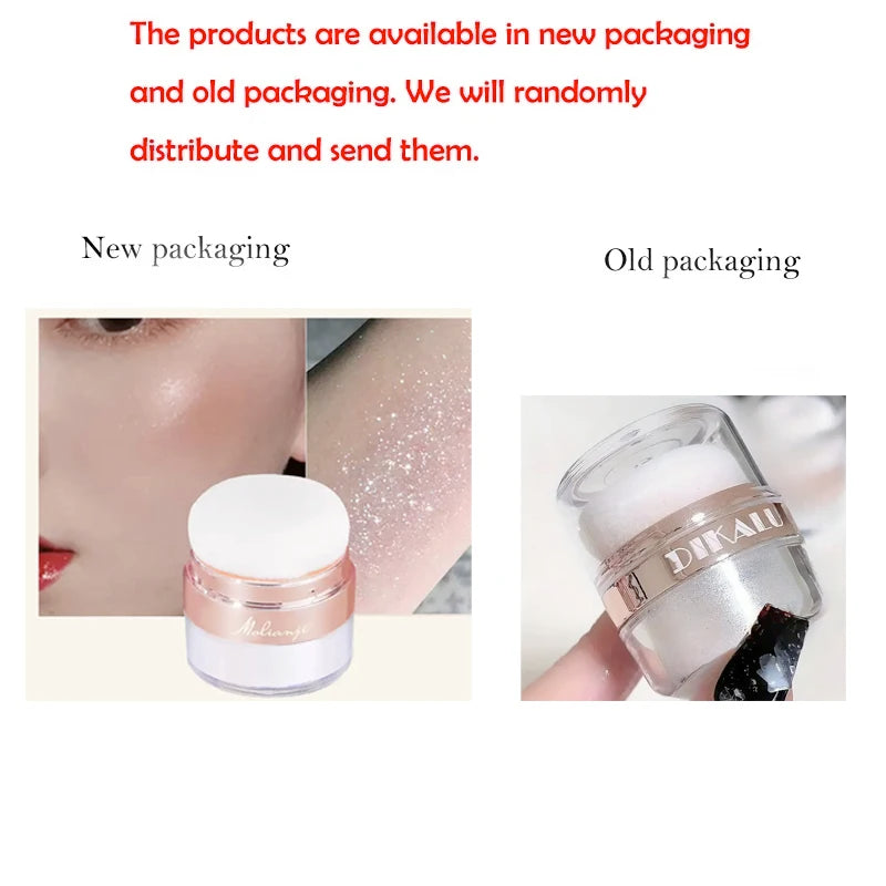 Sparkling Fairy Powder Highlighter -Shimmering Contour Blush for Brightening and Defining Your Features Create a Sparkling Look