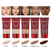 Base Blurring Foundation 5Colors Long Lasting 24H Control Oil Smooth Matte Balancing Shine Base Bronze Cosmetics Makeup