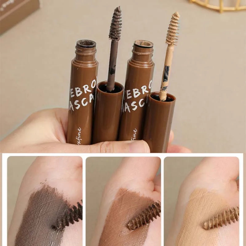 Natural Eyebrow Mascara Tinted Brow Gel Waterproof Eyebrow Tint Lighten Brown Dark Eyebrows Natural Staining Eyebrow Dye Makeup