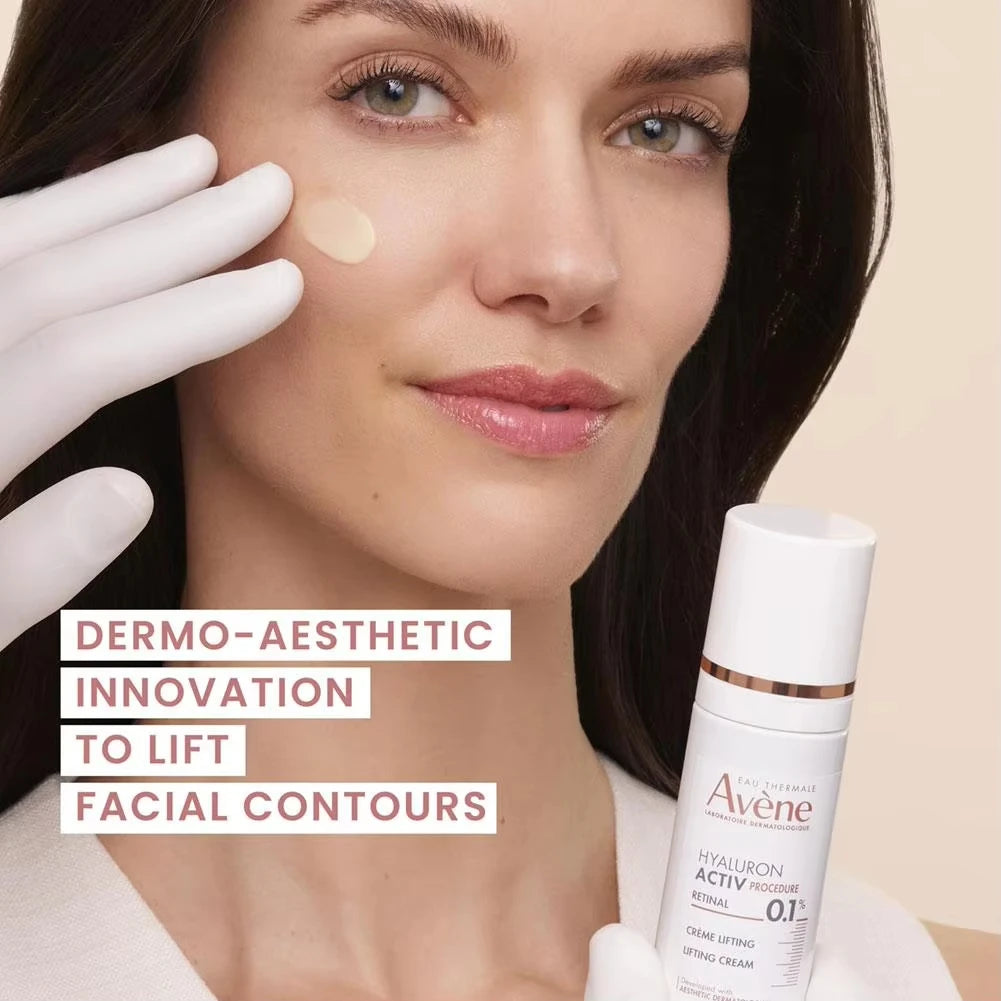 Avene Hyaluron Activ Procedure Retinal 0.1% Lifting Cream 30ml Hyaluronic Acid Anti-Aging Wrinkle Reduction For Sensitive Skin ﻿