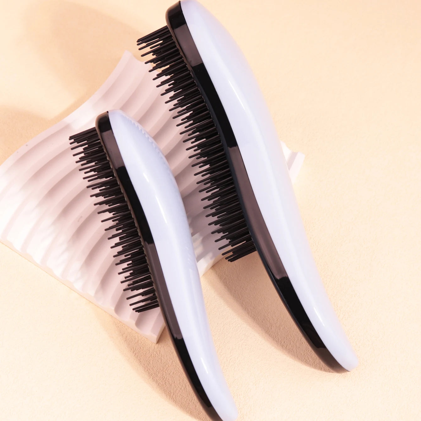 2pc Large and Small Hair Combs，Lightweight Hair Brush for Women & Men， Straight, Dry, Thick Hair，Special for real hair wigs