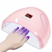 LULAA Portable Nail Lamp Professional Fast Curing Nail Dryer UV LED Nail Light for Acrylic Nails Gel Polish Travel Home