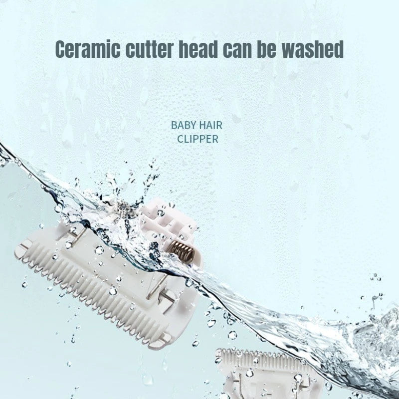 Baby Hair Clipper Quiet Shaving New Baby Electric Pusher Silent Baby Hair Shaving and Fetal Hair Cutting Tool No Lubricating Oil